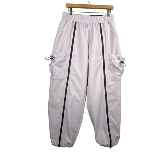 Athleta Stay Fly pants baggy pink core baggy sz MP - Picture 1 of 10